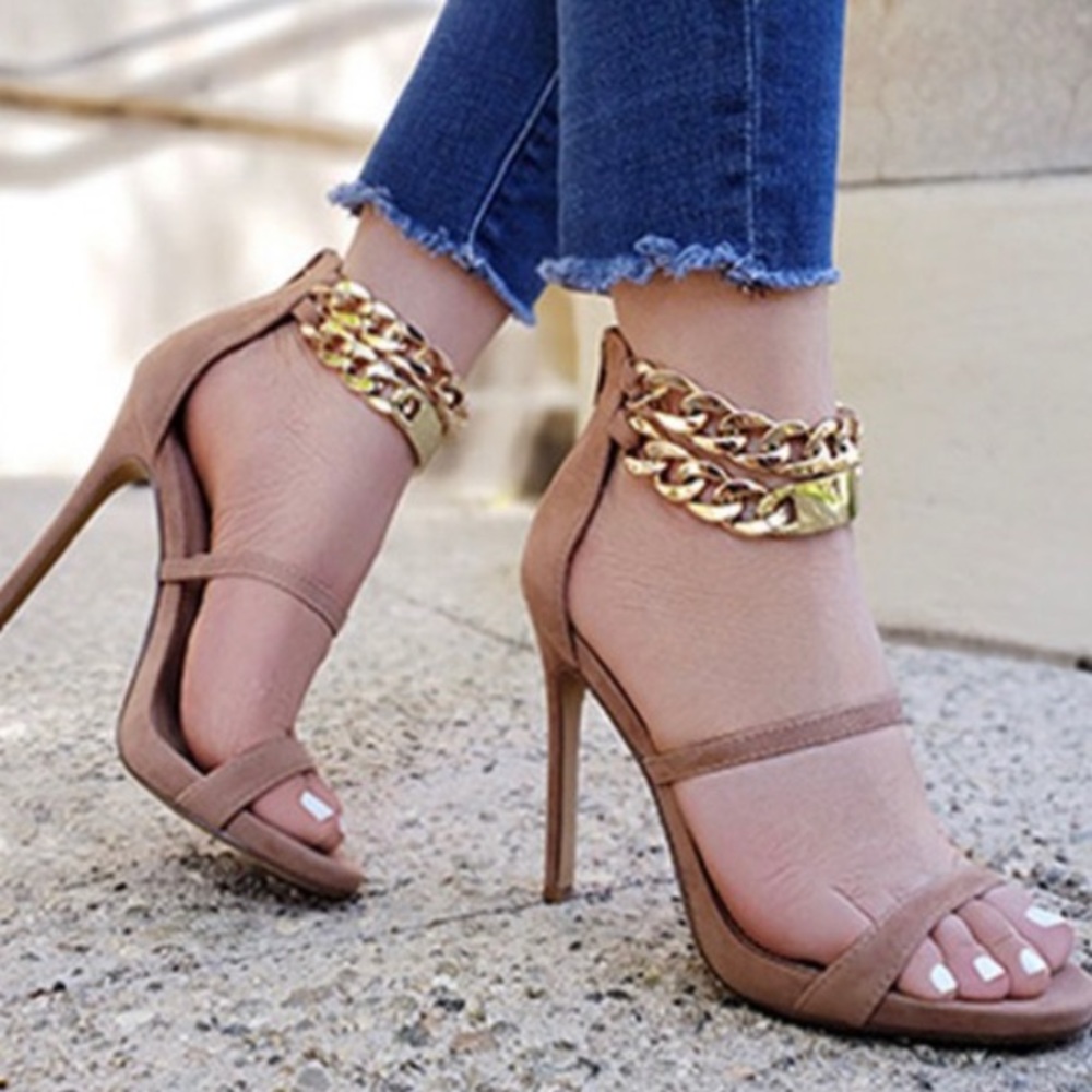Tan heels
